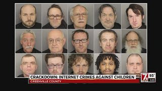MUGSHOTS: Greenville internet child abuse task force arrests