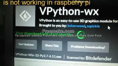 Install pyserial and Vpython on python 2 part 1