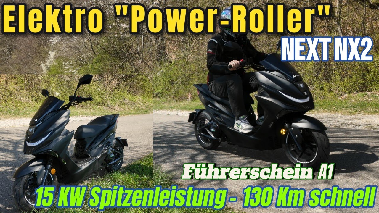 NX2 - Elektro Roller mit ordentlich Leistung‼️Ein Kraftprotz in der 125er Klasse‼️