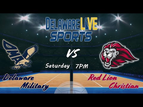 Delaware Military Academy (DMA) Visits Red Lion Volleyball LIVE from Red Lion