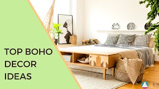 Boho hippie home decor ideas - bohemian style interior design