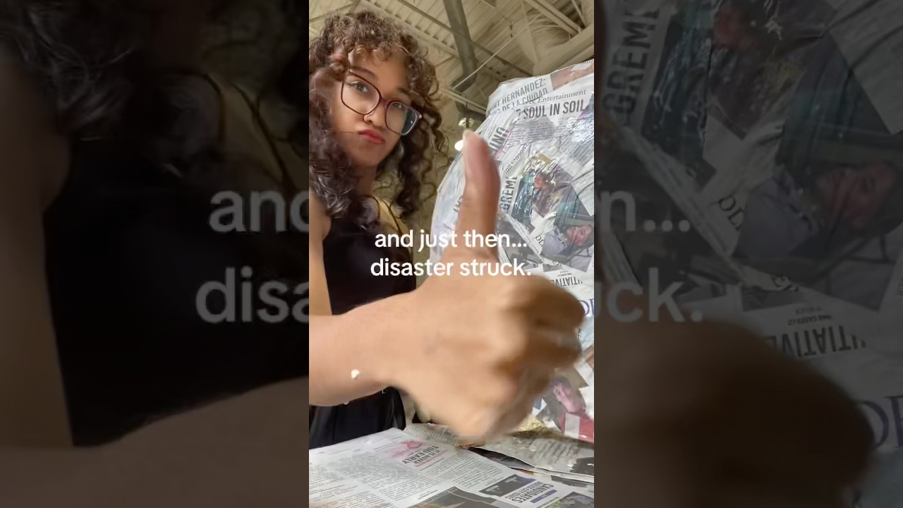 come with me to hectically finish my piñata (send help pls) 