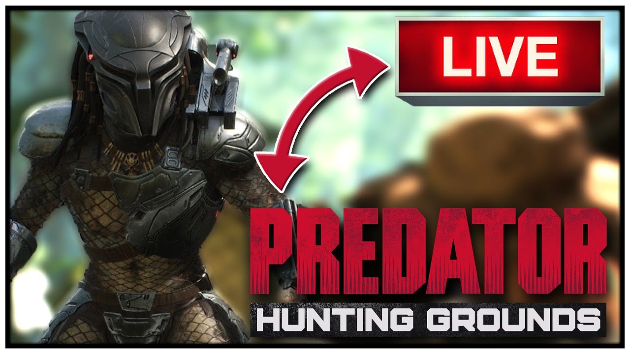 🔴Get to the Choppa! | Predator: Hunting Grounds LIVE | Interactive Streamer