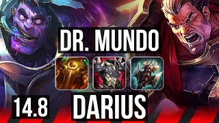 DR. MUNDO vs DARIUS (TOP) | Rank 2 Mundo, 9/3/14, Godlike, 42k DMG | NA Grandmaster | 14.8