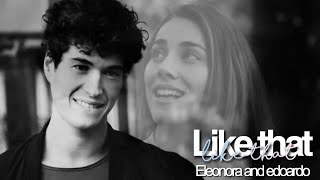 Eleonora and Edoardo - Like that