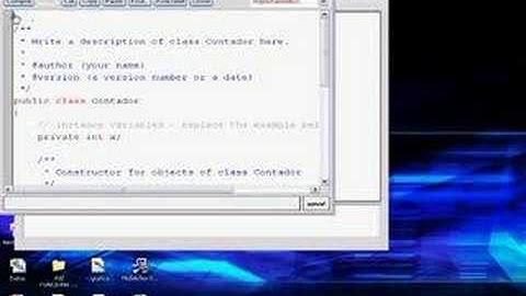 Construcción programas java con Bluej