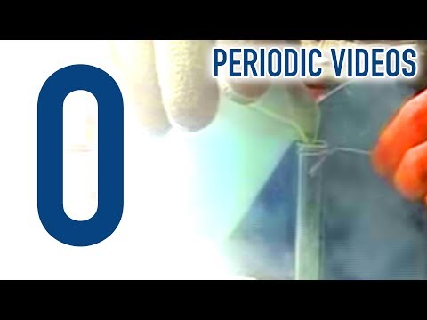 Video: Oxygen As A Chemical Element