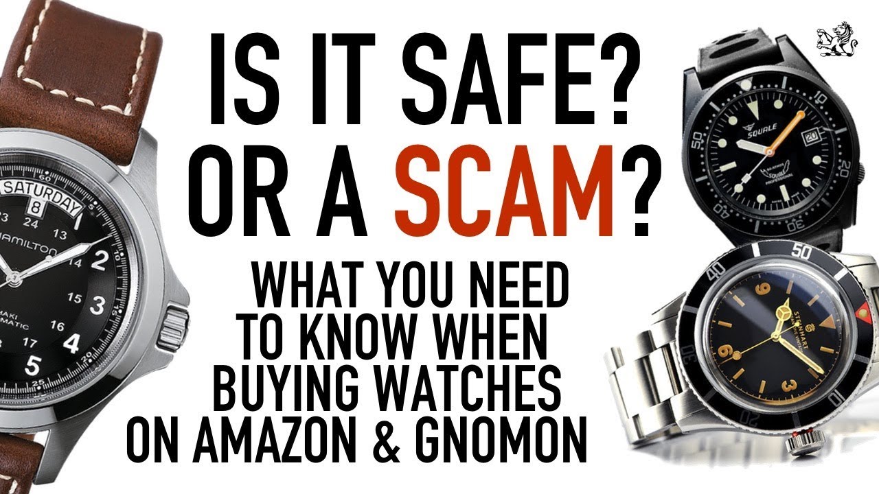 Is Buying Watches Online From Amazon & Gnomon Safe? Are They Legit? -  GIAJ#3 - YouTube