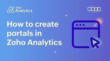 How to create portals? | Zoho Analytics