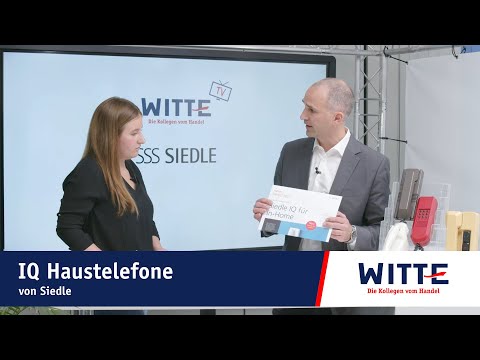 Türsprechanlagen - IQ Haustelefon von Siedle | Witte TV