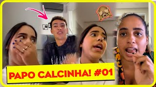 PAPO CALCINHA #01! Zinho deixou Mirella Santos sem graça com pergunta que recebeu🤣🤭