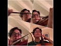 Mozart string quartet in c major k157 1st mvt