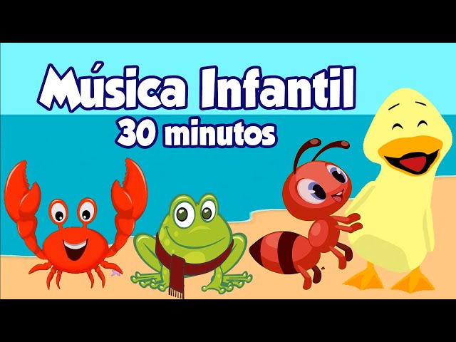 COLETÂNEA DE MÚSICAS INFANTIS - CARANGUEJO PEIXE É E MAIS 30 MINUTOS DE MÚSICAS class=