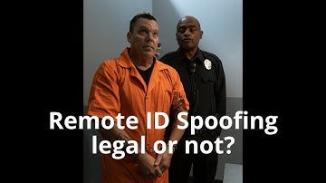 Spoofing Remote ID in the USA -- legality and risks