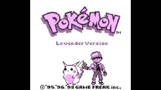 Pokémon Lavender Version | Title Screen