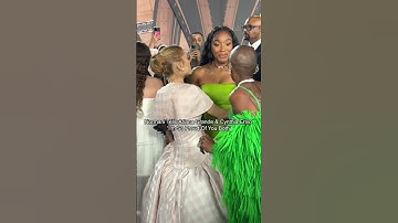 #Normani gave #ArianaGrande and #CynthiaErivo major love at the LA #WickedMovie premiere!