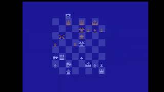 Video Chess ATARI 2600 (1979) James P. vs Computer