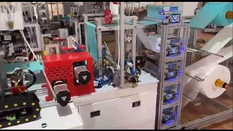 kn95 mask machine Servo Type Stable Speed 130-150pcs/min