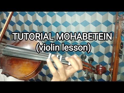 Mohabbatein- Shahrukh Khan Playing Violin.