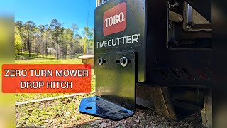 Zero Turn Mower Drop Hitch by Unconventional Thinker 200 views 1 month ago 6 minutes, 54 seconds