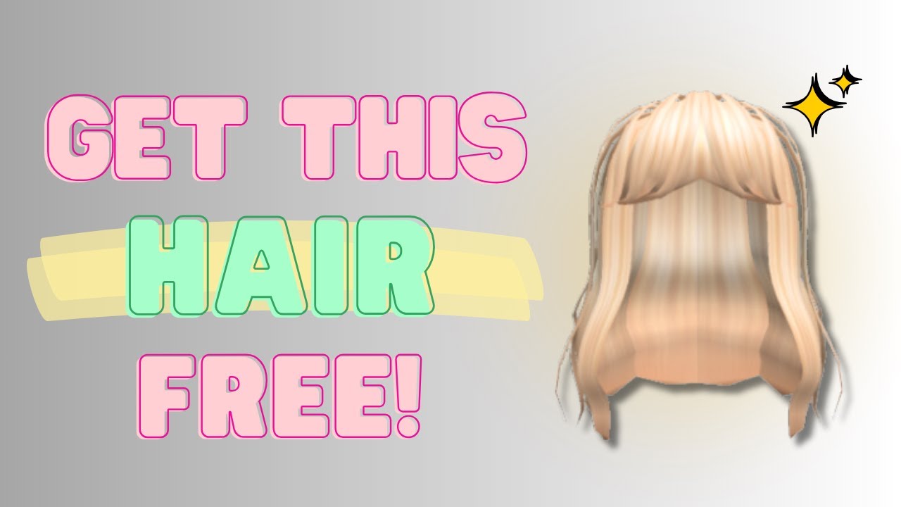 GET 8 FREE ROBLOX HAIRS 😱😳 JUNE 2023 