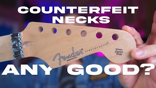 Chinese & Counterfeit eBay Necks - Roasted Maple for $60