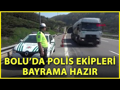 Bolu'da 'Bayram Trafiği' Tedbiri; 94 Ekip Görev Yapacak