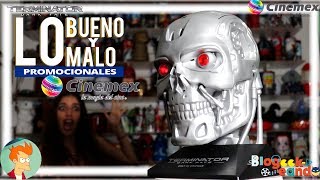 Palomera T800 I Terminator Dark Fate I promo Cinemex I Take my Money I BLOGEEKEANDO