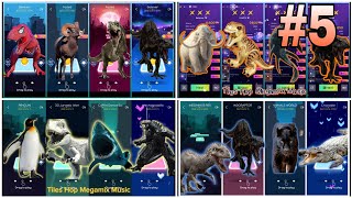 Megamix. T-Rex vs Mammoth vs Lego Jurassic World vs Mosasaurus vs Leopard vs Megalodon screenshot 4