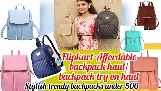 flipkart backpack unboxing, Flipkart Affordable backpack haul, backpack haul India