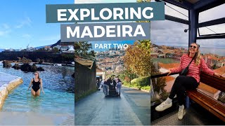Visiting Europe’s highest cliff + riding toboggans in Madeira pt.2 | VLOG (56)