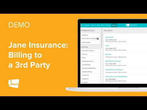 Demo | Jane Insurance - Billing to a 3rd Party