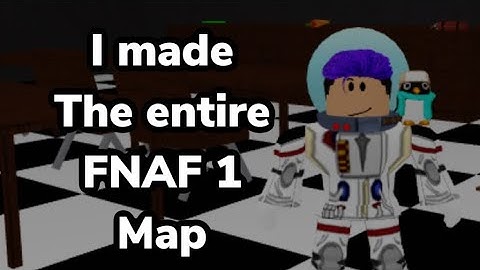 I MADE THE ENTIRE FNAF 1 MAP IN PIGGY BUILD MODE! (Roblox)