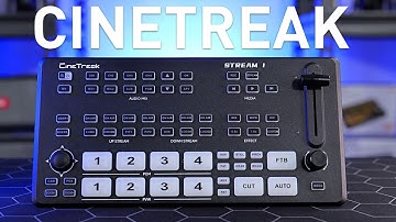 CineTreak STREAM 1 - Live Streaming, Live Switching, & Recording Made Easy!