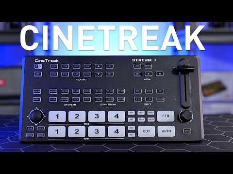 CineTreak STREAM 1 - Live Streaming, Live Switching, & Recording Made Easy!