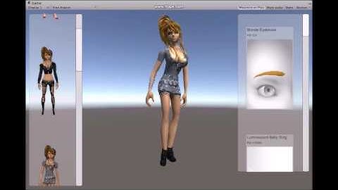 Bringing IMVU characters into a Unity Game