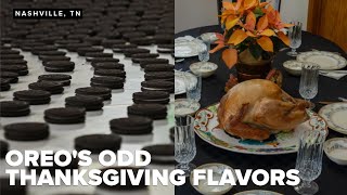Oreo unveils limited-edition Thanksgiving tin with bold flavors, like 'Turkey & Stuffing'