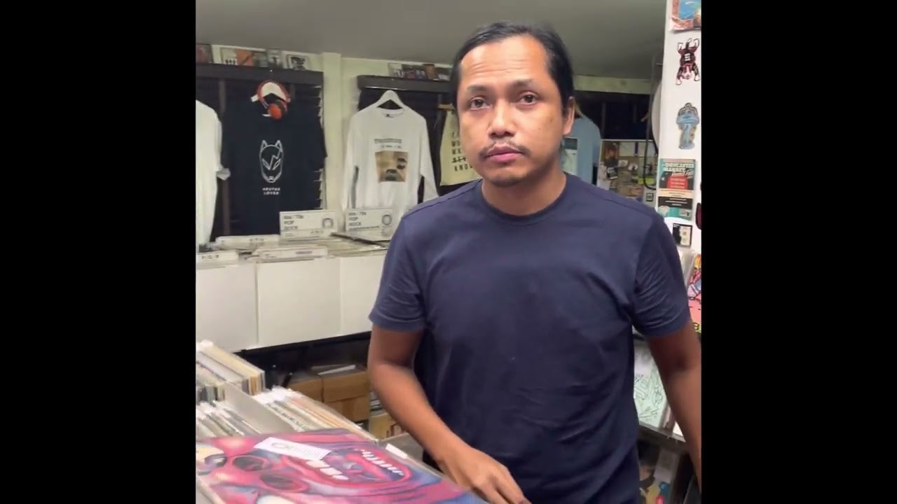 Bungkum house records / A vinyl store at Bangkok