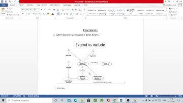 Understanding include and extend relationship using use case example.
