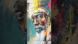 Keeper of Knowledge: El secreto está en la mirada 👁️🎨 #art #portrait #painting