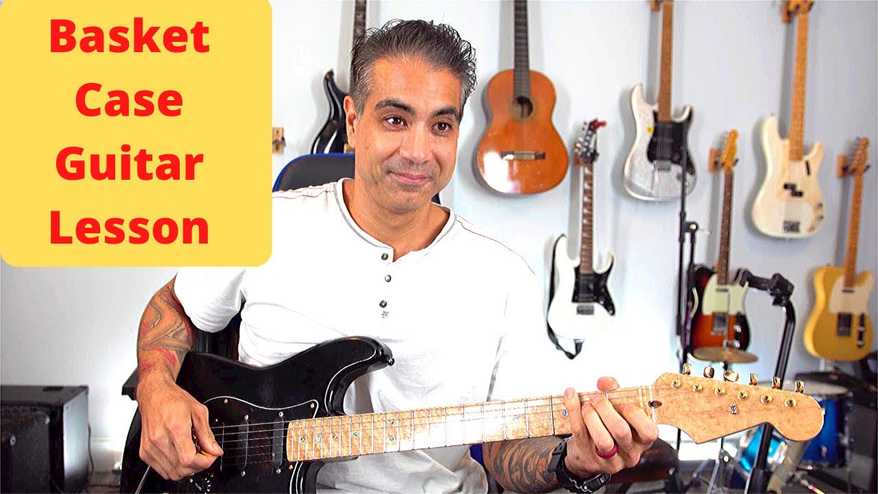 How to play BasketCase On Guitar YouTube