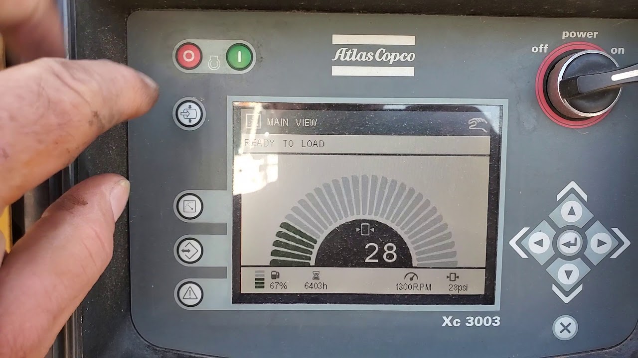 Atlas Copco XAS 756 JD ser015782 YouTube