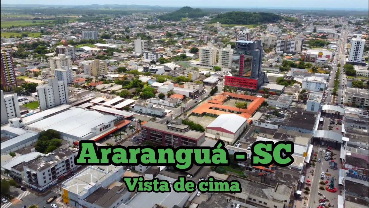 Araranguá - SC - vista de cima