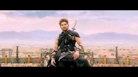 Allu arjun rudramadevi entry sen
