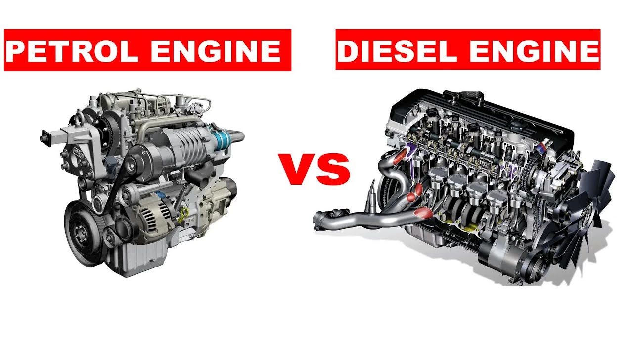 Petrol Engine VS Diesel Engine - YouTube