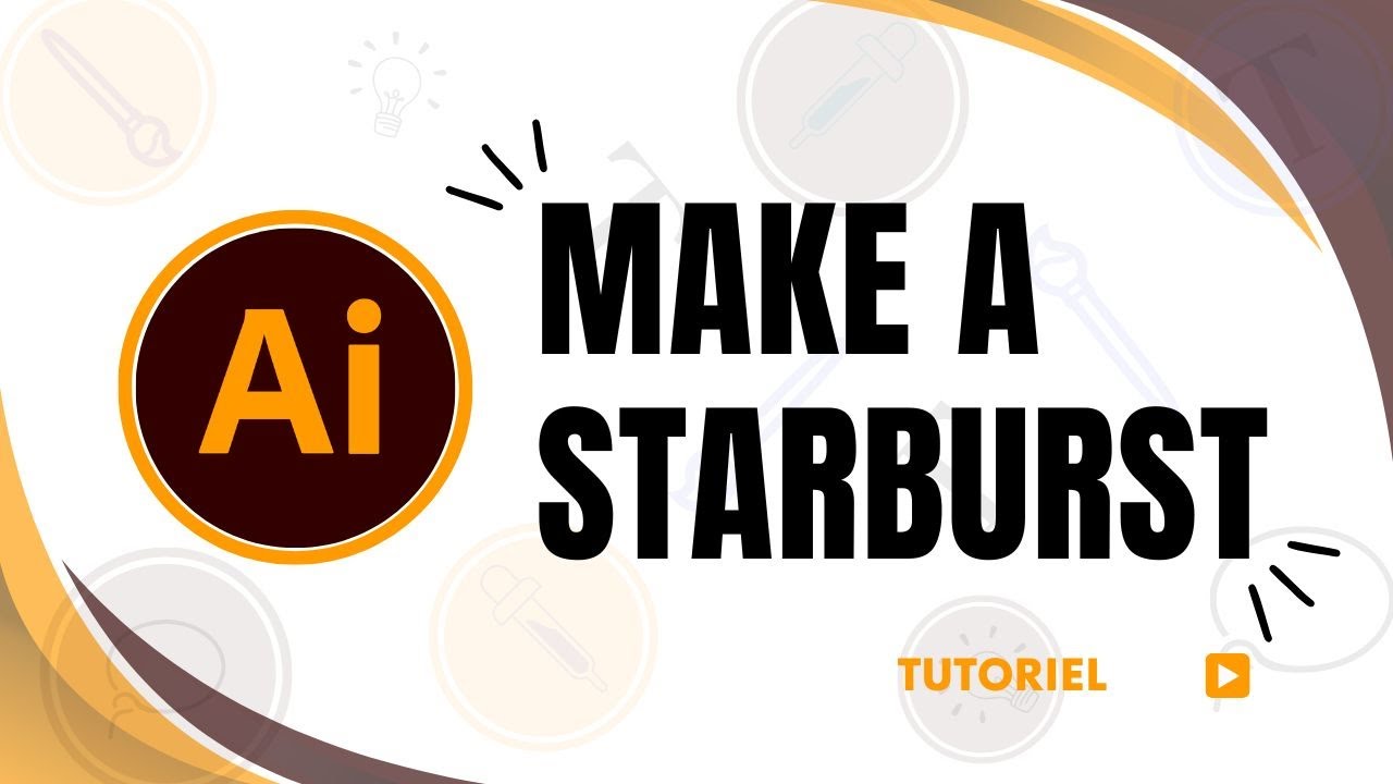 Starburst Indesign How to make a starburst in Illustrator - YouTube