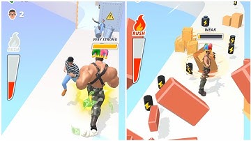 Muscle Rush 💪 All Levels Gameplay walkthrough Android iOS 179,180 | Muscle Rush 💪