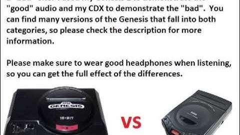 Genesis Audio Compare