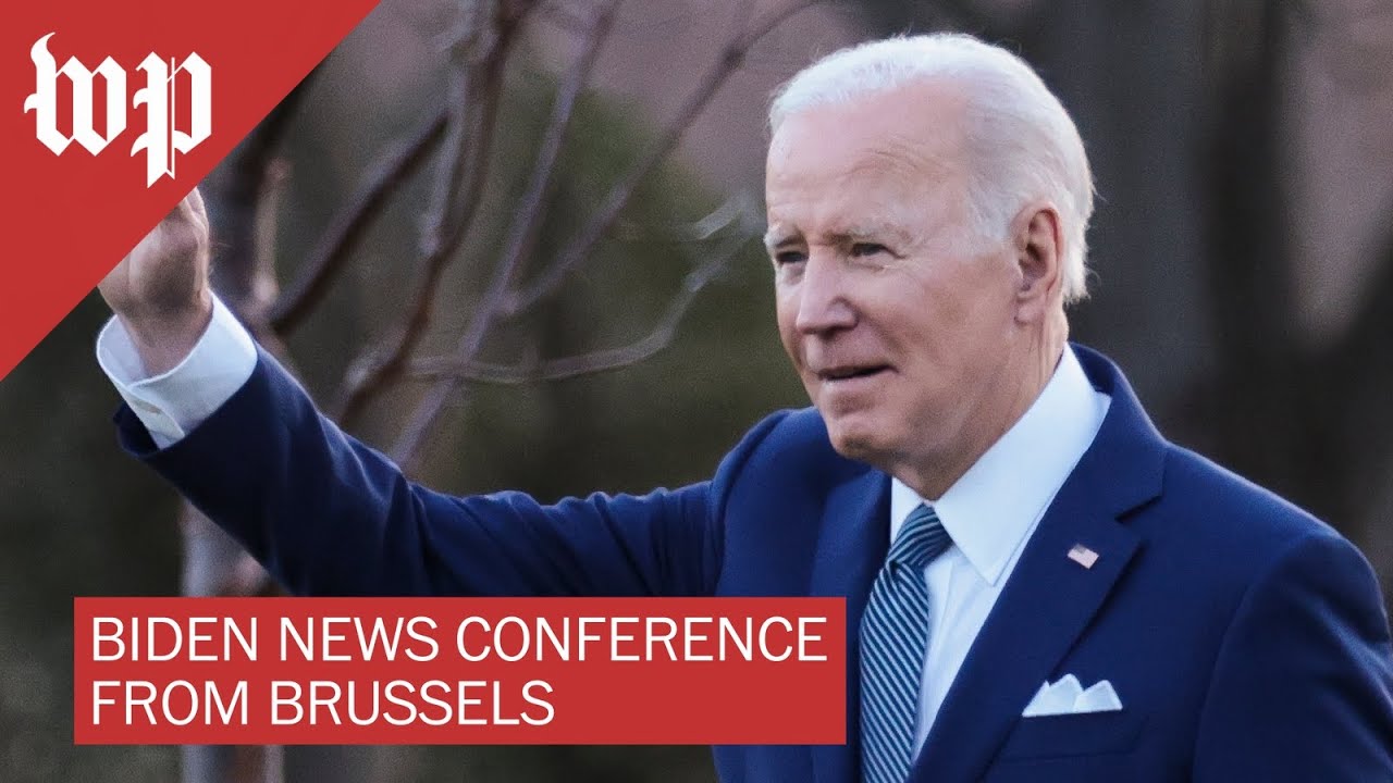 Biden holds news conference on Ukraine in Brussels – 3/24 (FULL LIVE STREAM)