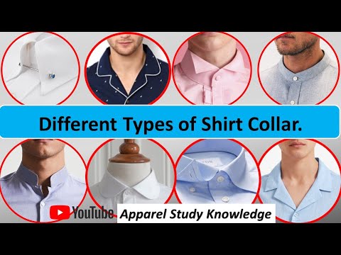 Different Types of Shirt Collar.